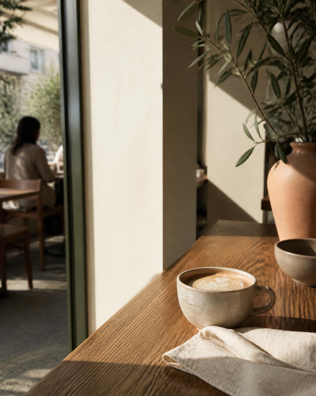Linden & Larch Cafe website preview